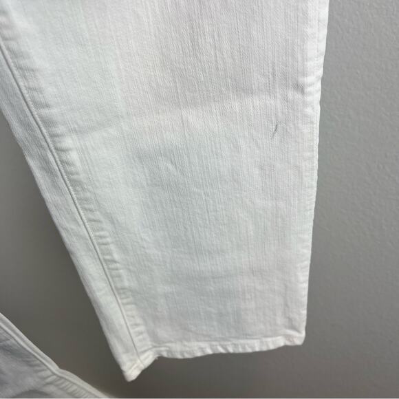 MOTHER MR | NEW Tooth & Nail The Neat White Jeans Straight Leg Neutral Summer 36 - Picture 11 of 13